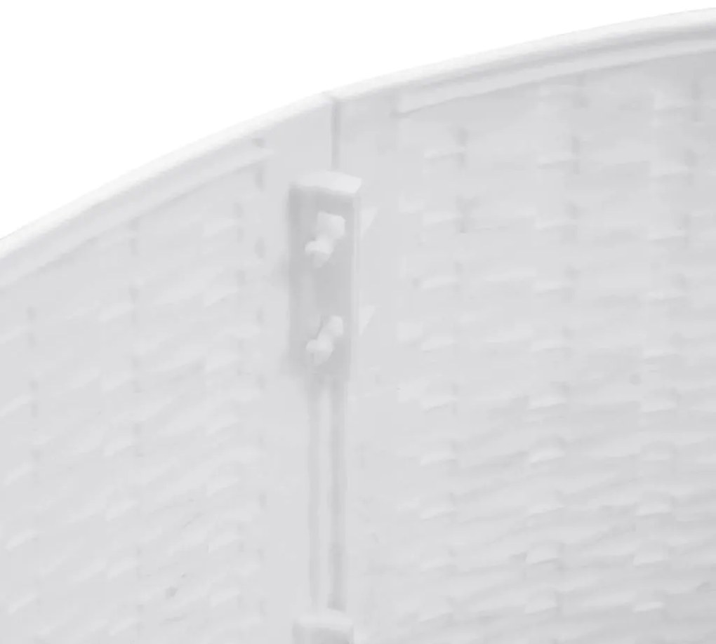 fehér műanyag karácsonyfatalp-takaró Ø56x23 cm