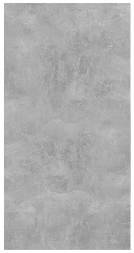 betonszürke szerelt fa falra szerelhető TV-szekrény 37x37x72 cm