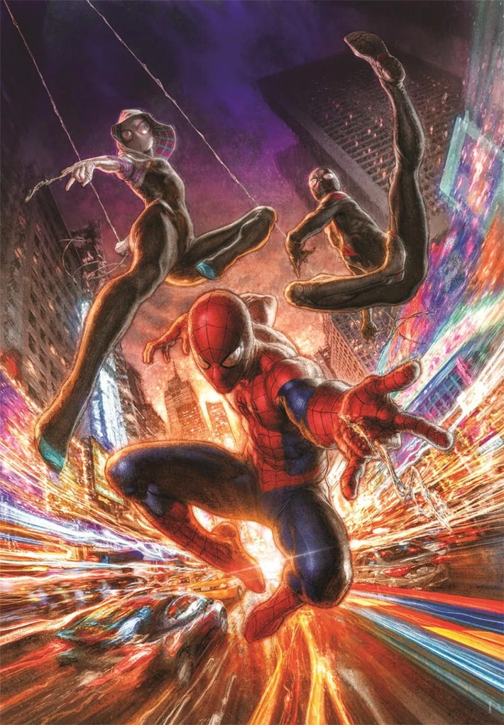 Pókember Multiverse Action 300 db-os puzzle Clementoni