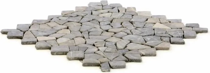DIVERO® Mozaik burkolat 1m2  márvány szürke