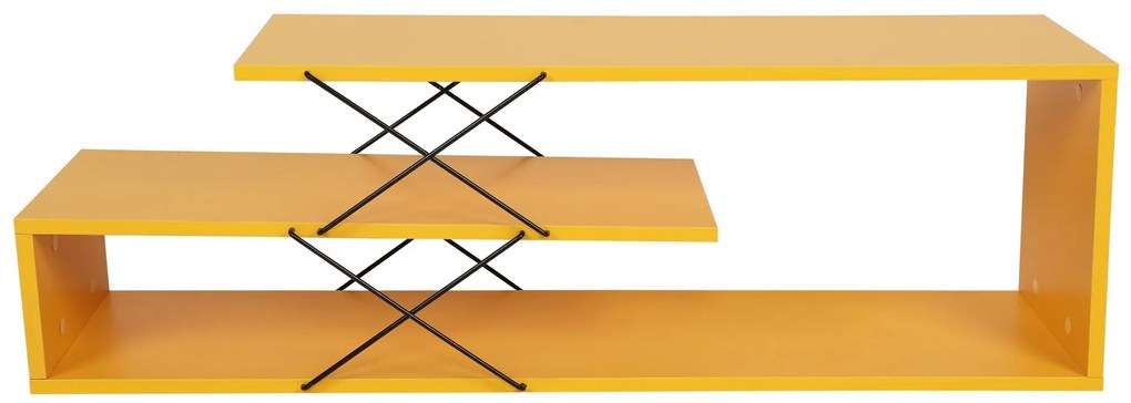 TV szekrény Zigzag - Sárga