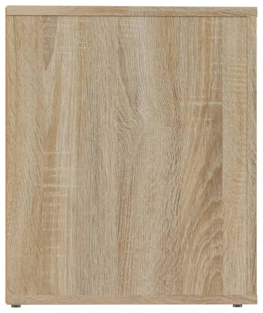 2 db sonoma tölgy színű éjjeliszekrény 50x39x47 cm