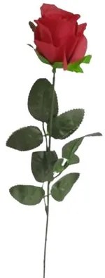 Művirágcsokor, vörös rózsák, 67 cm, 12 db