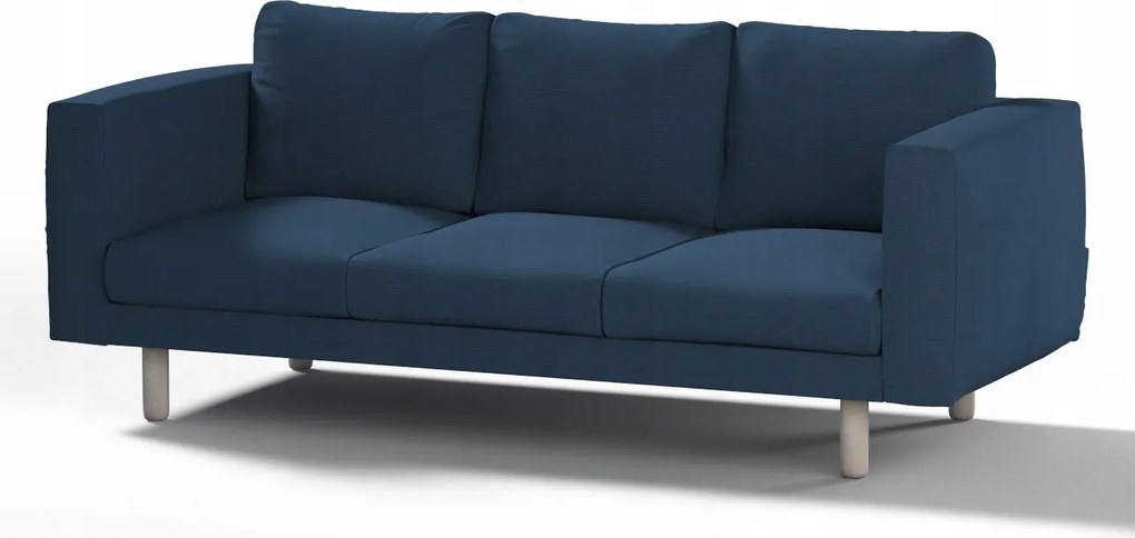 Dekoria Norsborg 3 személyes kanapé huzat Ikea kék