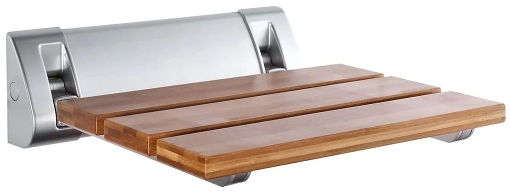 Aqualine, Zuhany ülőke 32x23cm, összecsukható, bambusz, AE236