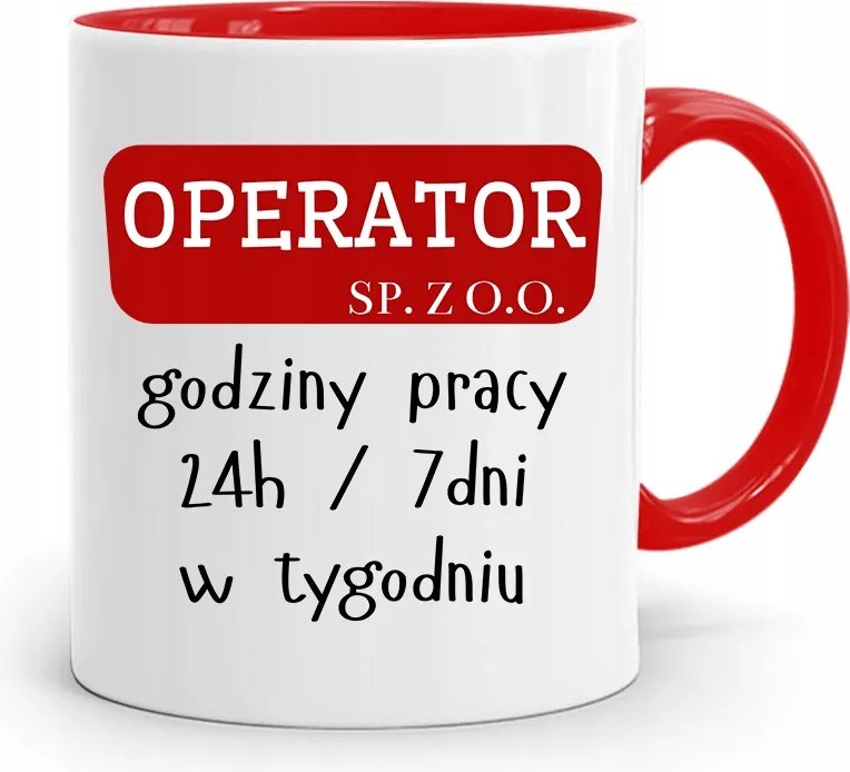 Szolgáltatónak Piros Bögre Születésnapi Ajándék fényképes nyomtatással