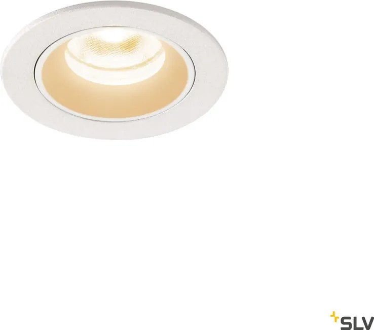 SLV NUMINOS® XS 1005515 Beépíthető spotlámpa 1x7W/LED 2700K 670LM IP20/IP44
