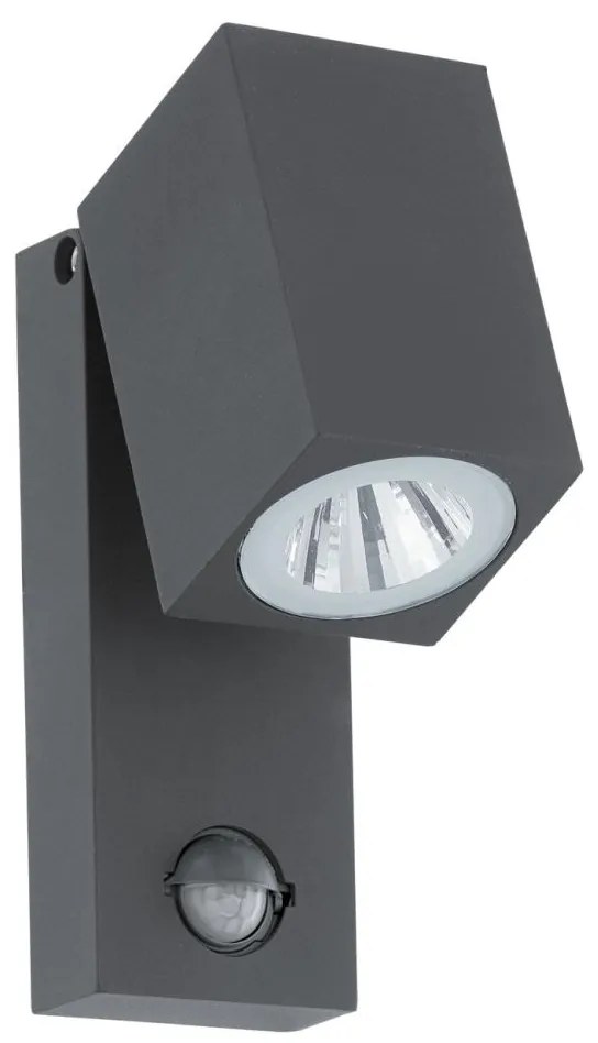 Eglo Eglo 96287 - LED Kültéri fali lámpa a mozgásérzékelős SAKEDA LED/5W/230V EG96287