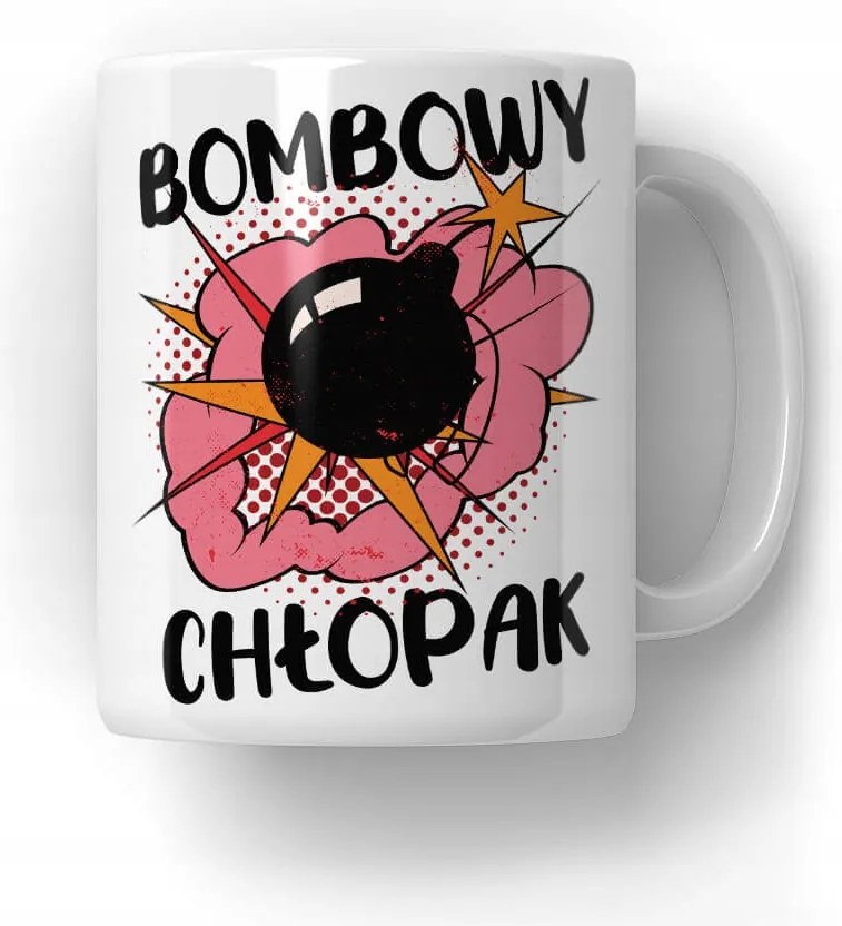 Bomba Bögre Fiú Ajándék Fiú Férj Férfi