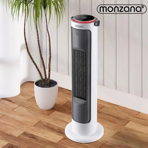 monzana® Kerámia fűtőtest 2000W - fehér