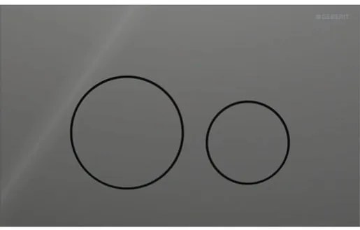 Geberit Sigma40 vezérlő gomb üveg láva 115.628.JK.1