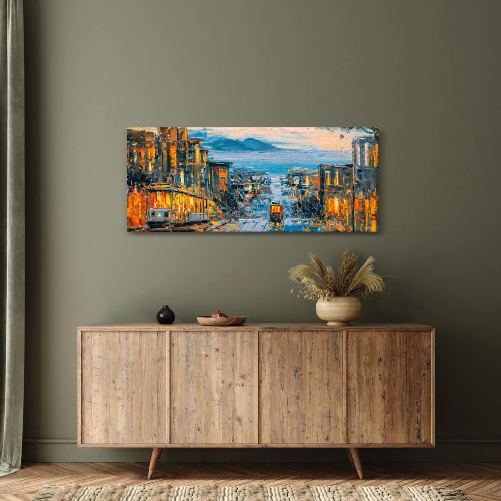 Kép - Cable Car, San Francisco (120x50 cm)