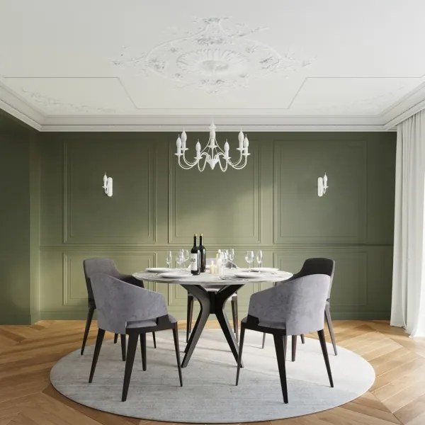 Csillár láncon MINERWA 7 7xE14/40W/230V fehér