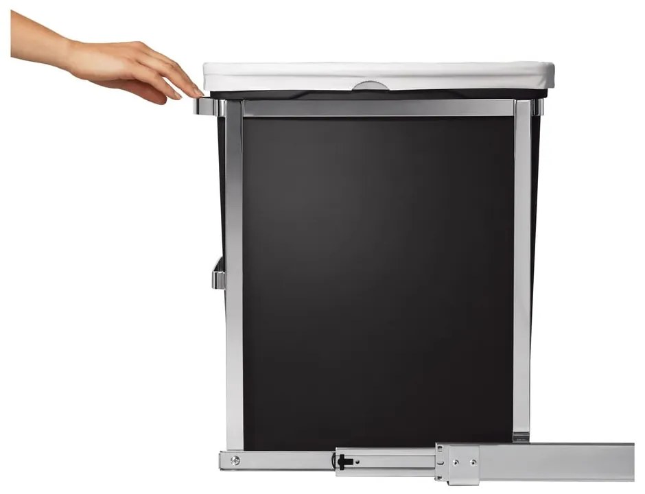 Műanyag szemetes 30 l - simplehuman