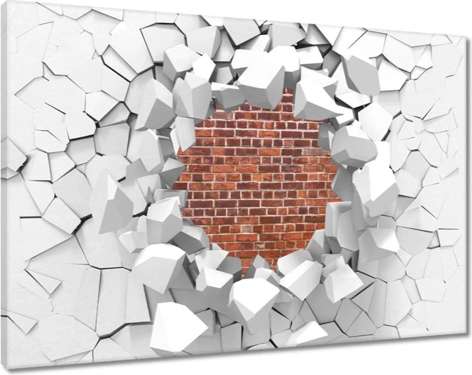 Vászonkép 60x40 Tégla fal Tégla