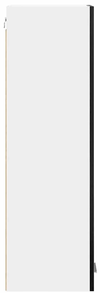 Függő szekrény Riga Fekete tölgy 30 x 31 x 100 cm Faanyag