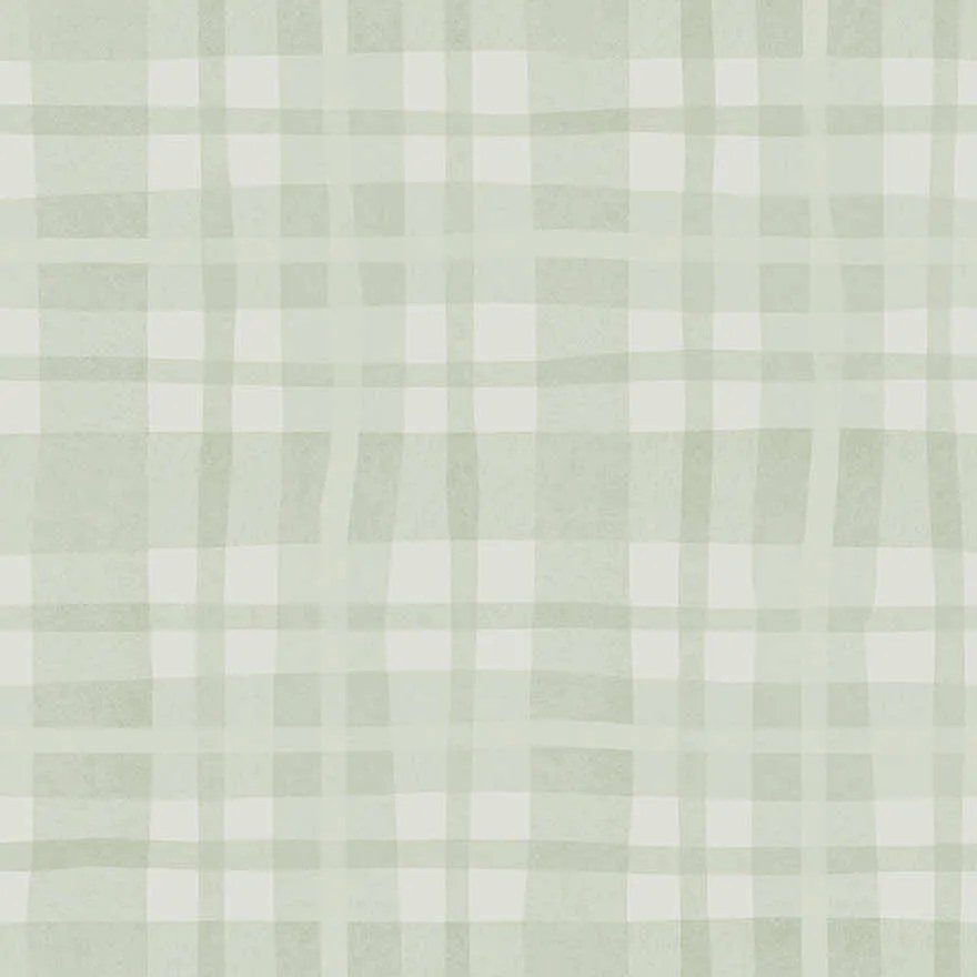 Holden Decor Adventure Awaits Ivy Plaid zöld kockás papír tapéta – 14000