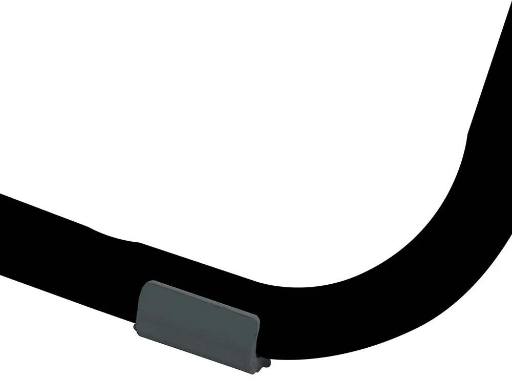 Erga Model 203, ruhaszárító 178x55x106 cm, fekete, ERG-SEP-10SUSST203BLA