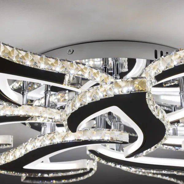 Brilagi - LED Dimmelhető felületre szerelhető csillár TWIST LED/180W/230V 3000-6500K + távirányító