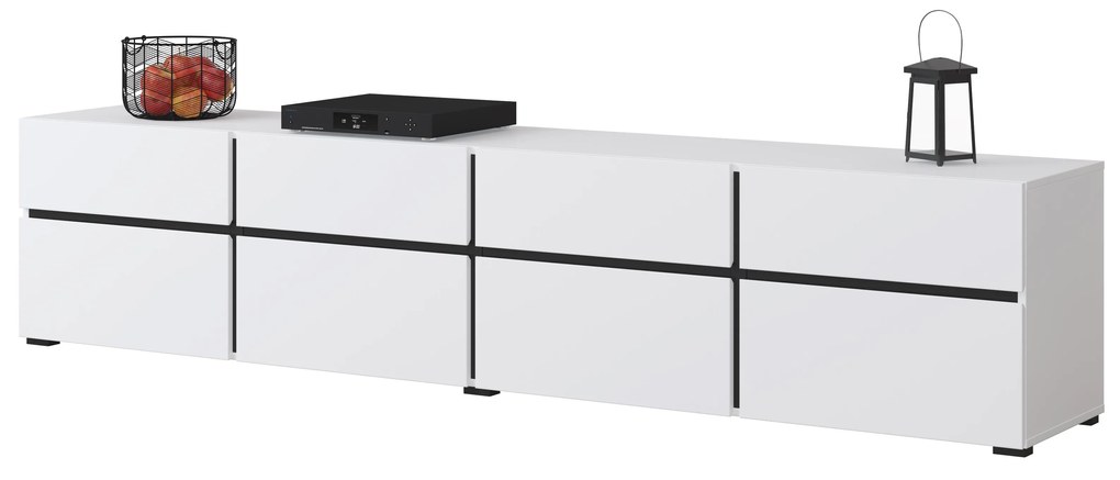 TV asztal/szekrény Crossroad Typ 40 (fehér). 1108253