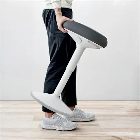 Állószék, billenő, ergonomikus, LEITZ Ergo Active, világosszürke (E65450085)