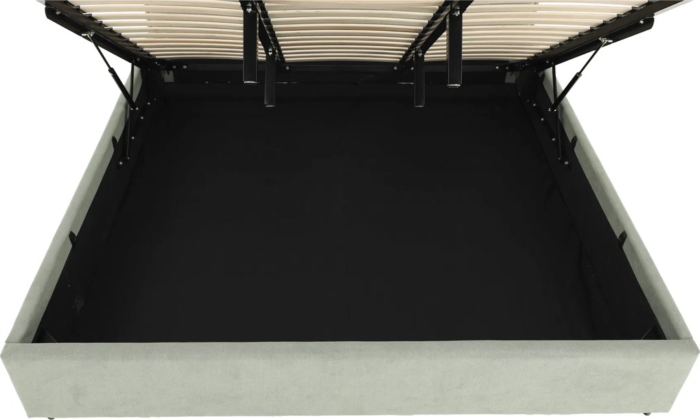 Ágy, menta, 160x200, ELSIE