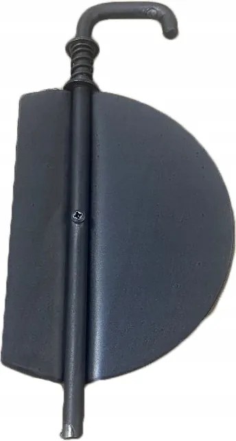 Kéményüveg szett fi130 fekete Art-metal