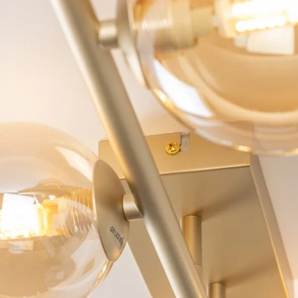 Brilagi - LED Felületre szerelhető csillár MILLA 4xG9/3W/230V arany