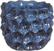 Kerámia Fedél Virágcserép 8 x 8 CM Kék Pozsgás Kaktuszokhoz