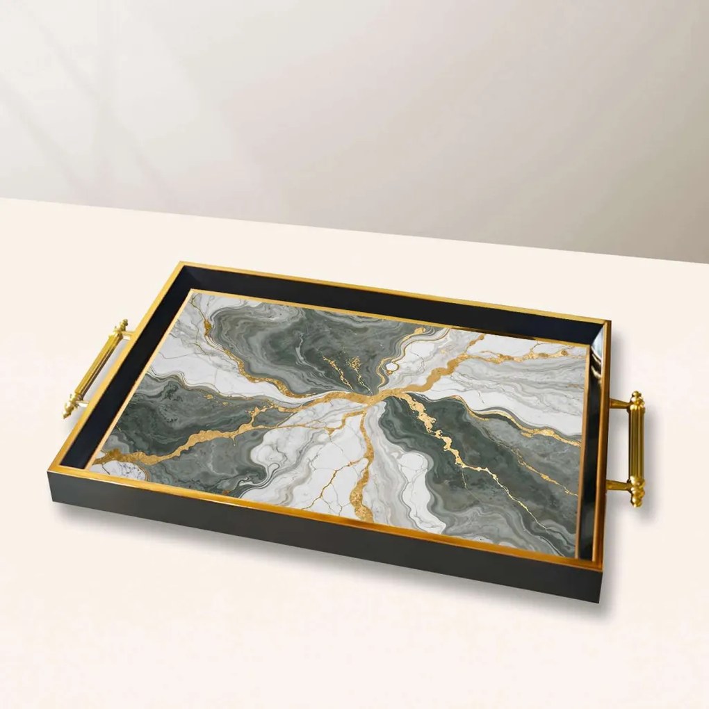 Üveg tálca, 38×24 cm – TPA10014