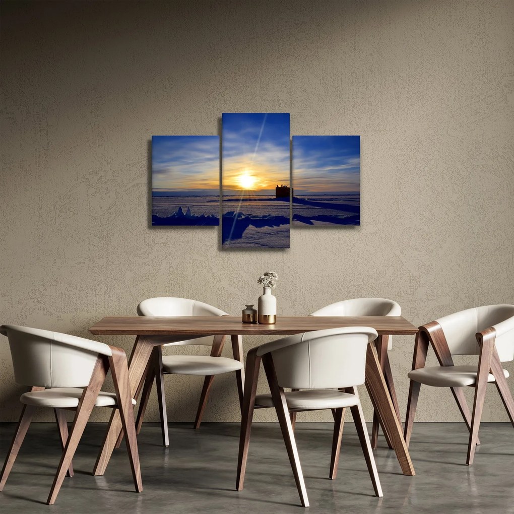Kép - sarkvidéki táj (90x60 cm)