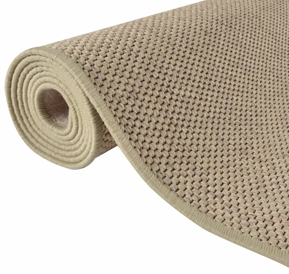 homokszínű szizálhatású futószőnyeg 50 x 250 cm