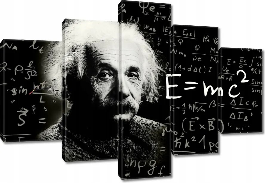 Faliórák 150x105 Albert Einstein E=MC2