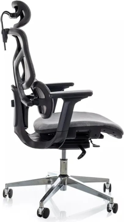 EQ-1 forgószék szürke/króm