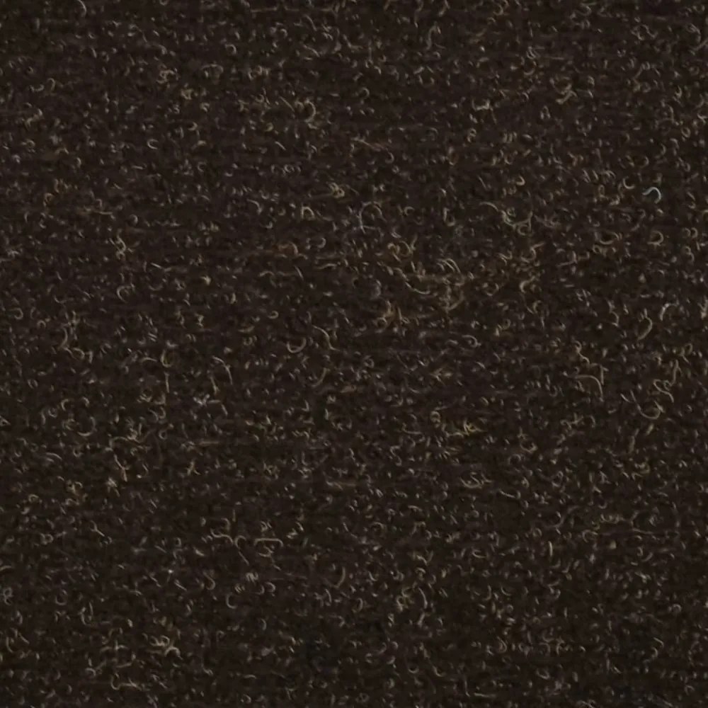 15 db öntapadós lépcsőszőnyeg 56 x 17 x 3 cm sötétbarna félkör alakú