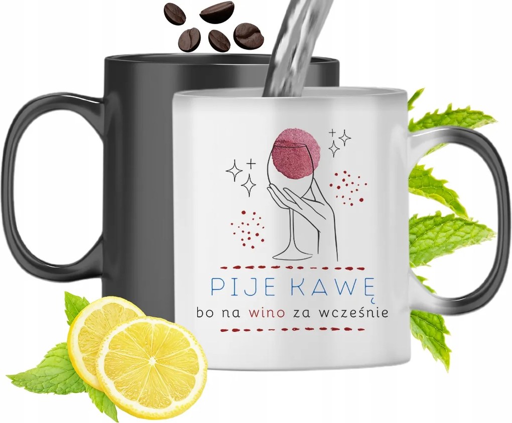 Mágikus Bögre Vicces Színváltó Nyomtatott Fényképpel