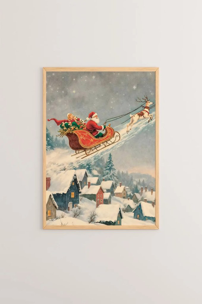 Tömörfa falikép, 33×48 cm – Nwyearsngmdl6