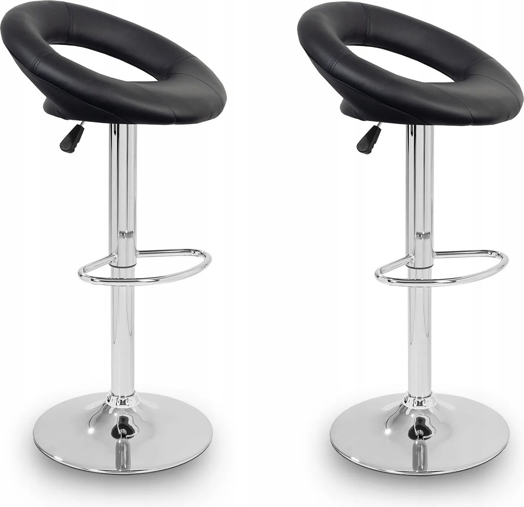 Aga 2x Bárszék MR2036 Fekete