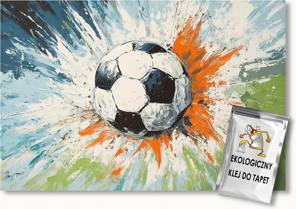 Fotótapéta Flizelina Gyerekek Sport Labdarúgás 200x140 ragasztó