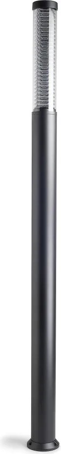 NOVOLUX 388D-L3136B-04 MAXIMA Kandeláber Antracit, Átlátszó LED IP55