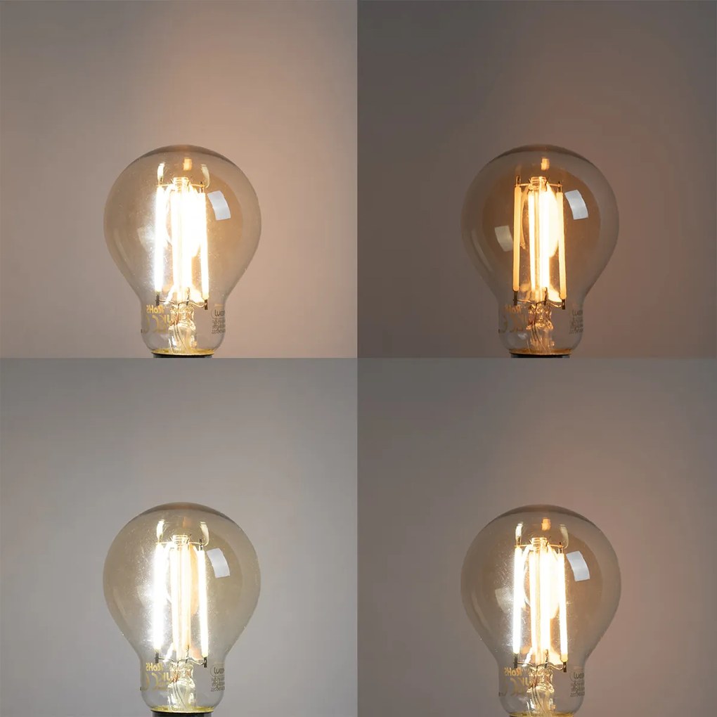 5 db Smart E14 szabályozható Kelvin LED lámpában P45 goldline 4,9W 470 lm 1800-4000K