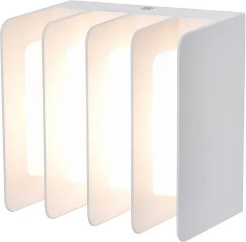 LUTEC 5289401469 GRIDY Modern Kültéri Fali Lámpa Fehér LED IP44