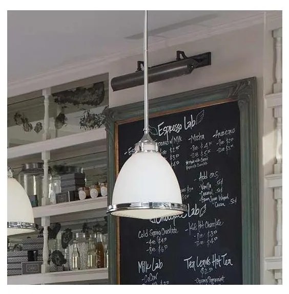 Hinkley HK-AMELIA-P-M-CM - Csillár rúdon AMELIA 1xE27/60W/230V fényezett króm