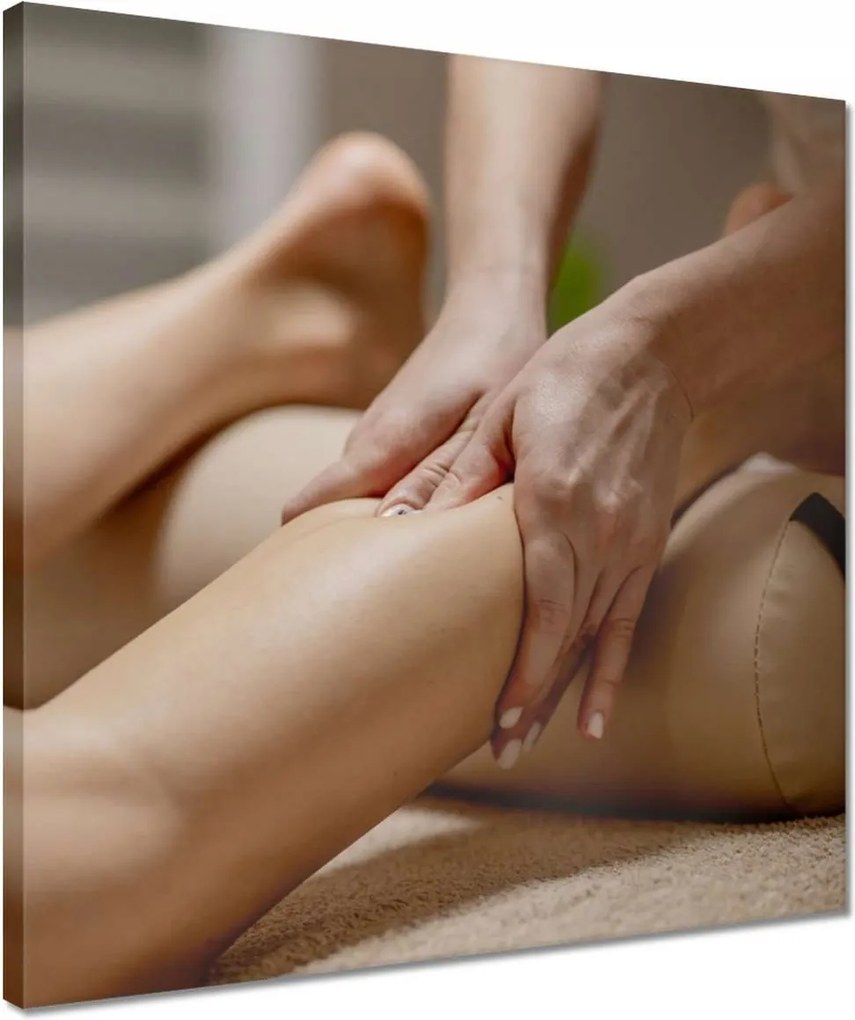 Vászonkép 40x40 Lábmasszázs Masszázs Szalon