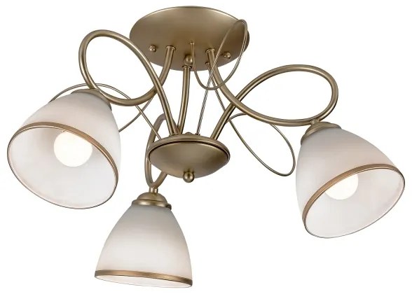 Brilagi - Felületre szerelhető FRED csillár 3xE27/60W/230V Ø59 cm arany