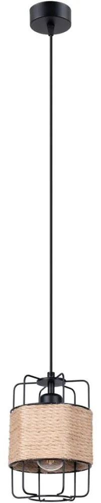 Sollux SL.1300 - Csillár zsinóron GIZUR 1xE27/15W/230V