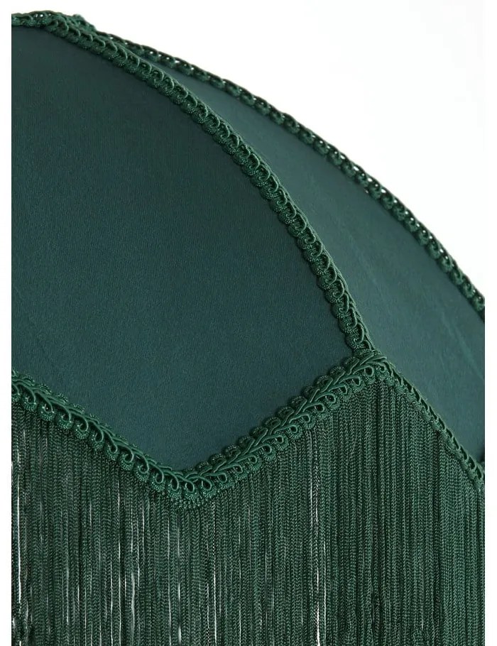 Petróleum színű függőlámpa textil búrával ø 40 cm Malacia – Light &amp; Living