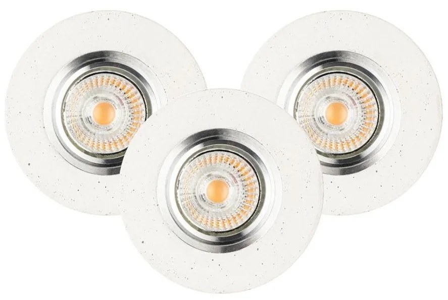 Spot-Light Spot-Light 2511337 - KÉSZLET 3x LED Beépíthető lámpa VITAR 3xGU10/5W/230V SP0753