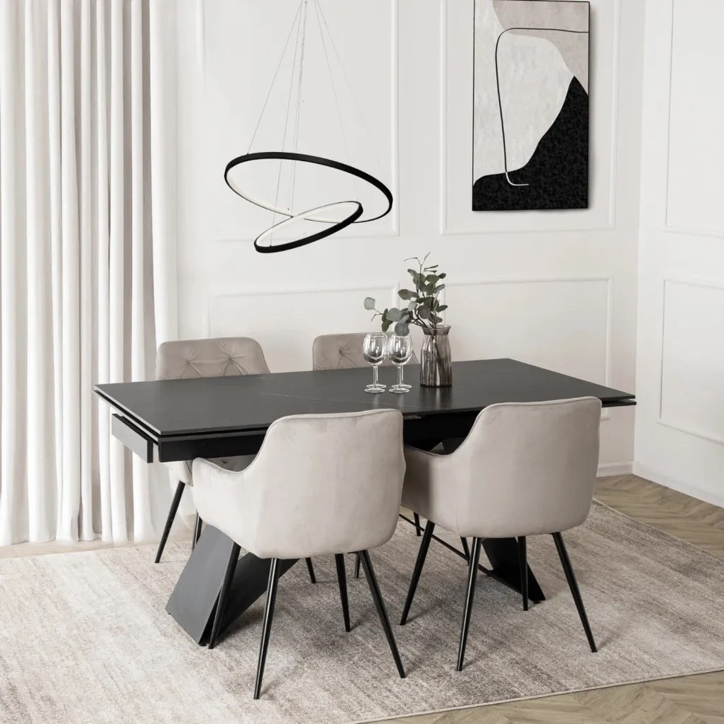 Szürke Bársony Étkezőszék. MODESTO