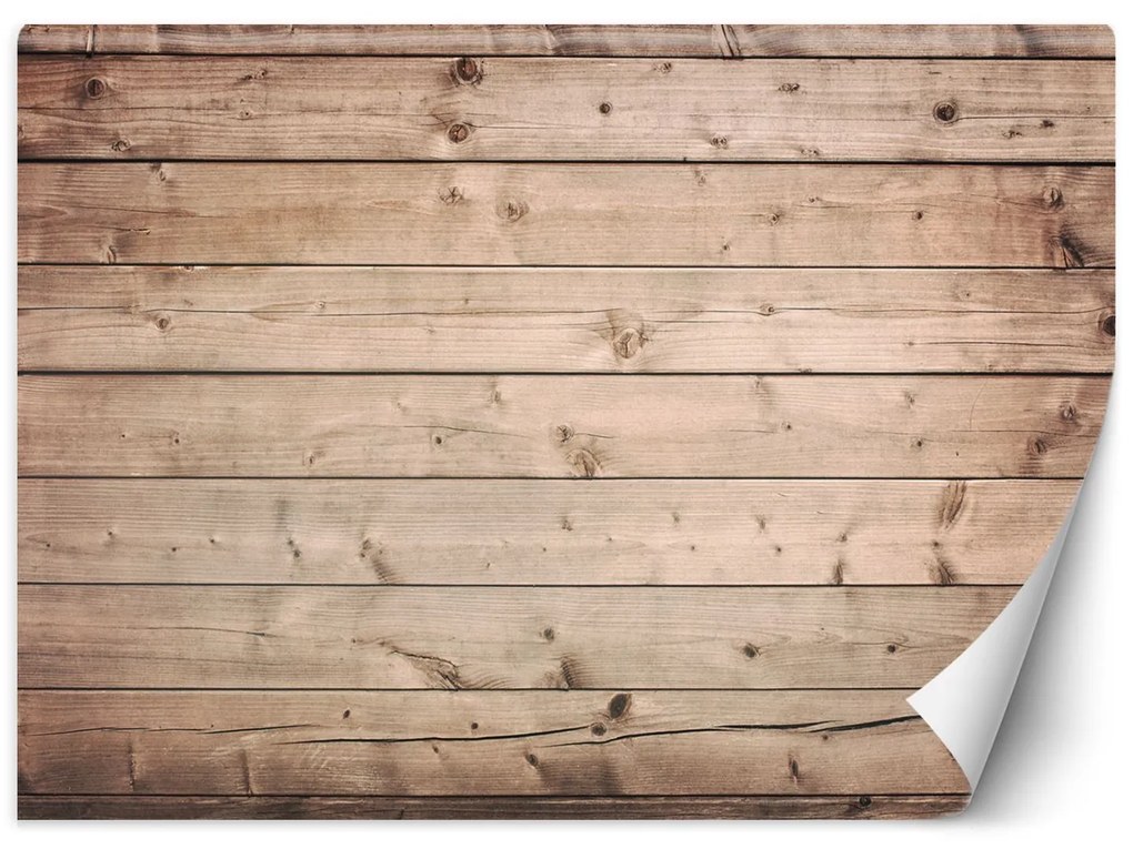 Gario Fotótapéta Keresztirányú mintás táblák Anyag: Vlies, Méret: 350 x 245 cm